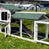 The 5ft Smokey Grey Rabbit Hutch