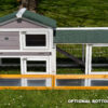 5ft Long Rabbit Hutch - Smokey Grey - Image 8