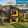 XXL Rabbit Hutch - Smokey Natural Design - Fox Resistant - Image 11