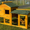 Smokey Natural - Fox Proof Large Rabbit Hutch 5FT Long
