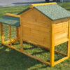 Smokey Natural - Fox Proof Large Rabbit Hutch 5FT L