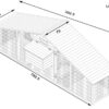 XXL Granary 10FT Chicken Coop dimensions