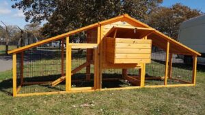 XXL Granary 10FT Chicken Coop flap