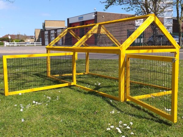 Chicken run extension for Betty design chicken coop