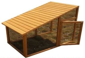 wooden chicken run extension product