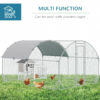Walk In Chicken Run for Poultry and Rabbits - 3m x 4m x 1.92m - Image 2