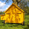 Gertrude Air Chicken House with wheels