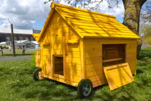 Gertrude Air Chicken House with wheels