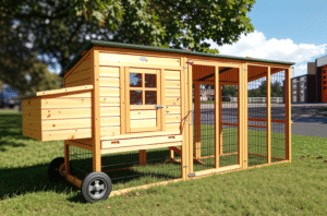 Portable Windsor Design Chicken Coop & Run - Fox Resistant