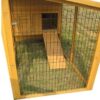 Buckingham Portable - 8ft Large Fox Resistant Chicken Coop interior
