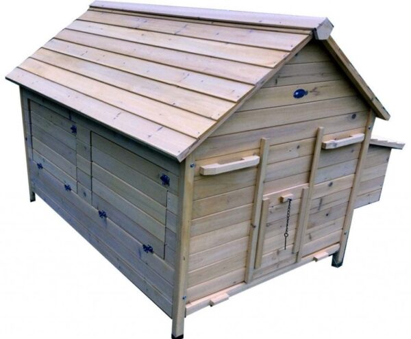 Nelly Air Portable - Fox Resistant Chicken House left