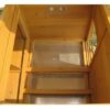 Windsor Portable - XXL 8ft Large Fox Resistant Chicken Coop second interior