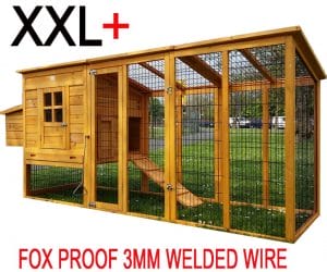 Windsor Portable - XXL 8ft Large Fox Resistant Chicken Coop