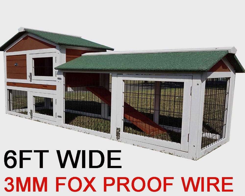 Rabbit Hutches and Rabbit Runs for Sale Eggshell Online