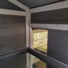 XXL Rabbit Hutch - Smokey Grey - Fox Resistant - Image 8