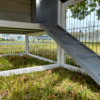 XXL Rabbit Hutch - Smokey Grey - Fox Resistant - Image 9