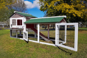 Smokey XL Grey Rabbit Hutch