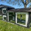 Rabbit hutch rain cover