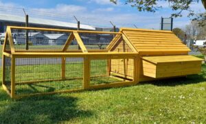 Fox Resistant Chicken Coop - Nelly with 2 Meter Run Design