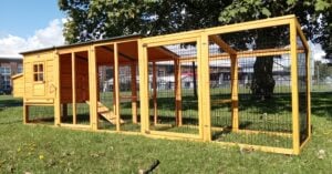 12.5ft Windsor XL Design Chicken Coop & Run – Fox Resistant