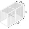 12.5ft Windsor XL Design Chicken Coop & Run – Fox Resistant - Image 6