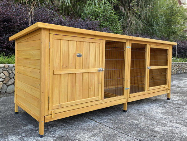 Extra Large Rabbit Hutch | Spacious, Secure & Welfare Approved