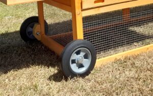 Wheels for the Buckingham and Windsor Coops