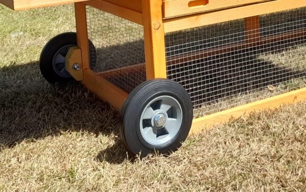 Wheels for the Buckingham and Windsor Coops