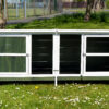 THUMPER XL Green Rabbit Hutch – Welfare Standard Approved