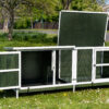 THUMPER XL Green Rabbit Hutch – Welfare Standard Approved