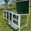 THUMPER XL Green Rabbit Hutch – Welfare Standard Approvedv