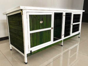 THUMPER XL Green Rabbit Hutch