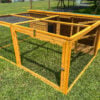 Thumper Natural XL Rabbit Hutch with Run - Image 2