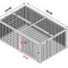 THUMPER RUN – Rabbit or Chicken Run Extension or Standalone Enclosure - Image 5