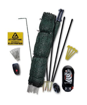 25m Electric Poultry Netting kit