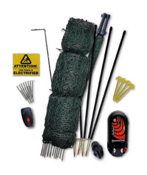 50m Electric Poultry Netting kit