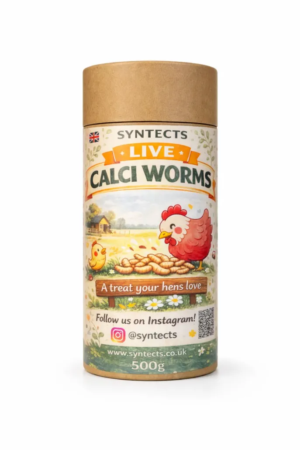Live Calci Worms – Easy-Feed Tube